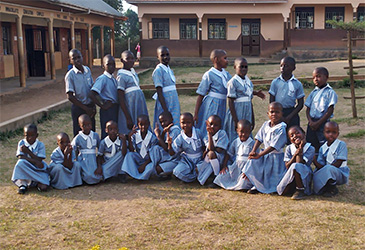 Children of Uganda learning in school.