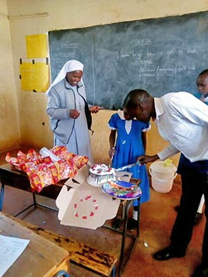 Zambia School Birthday Celebration.