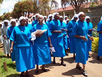 Postulants Community procession