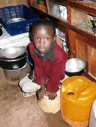 Duncan is seven years old and is in need of food, clothing, and other necessities.